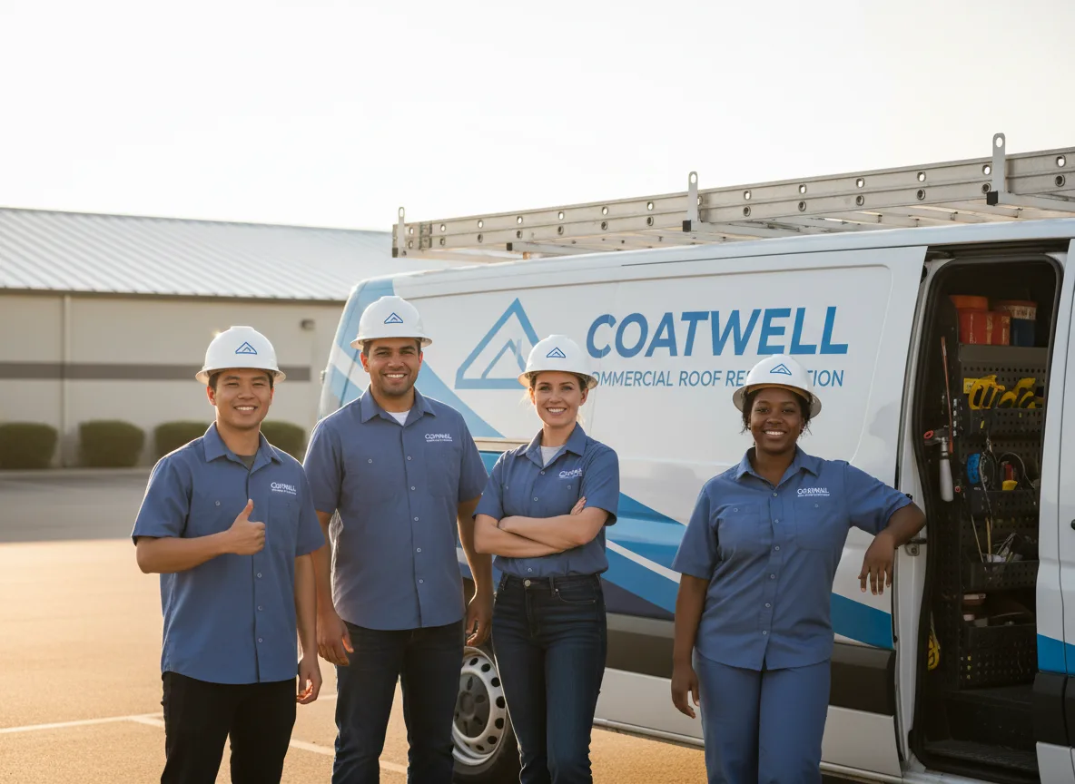 Commercial roof coating company in Agency, MO
